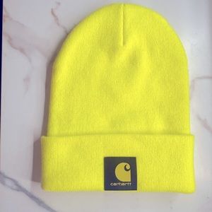 New!! Carhartt beanie neon yellow